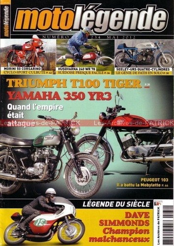 Moto legende 234 - legende, 350