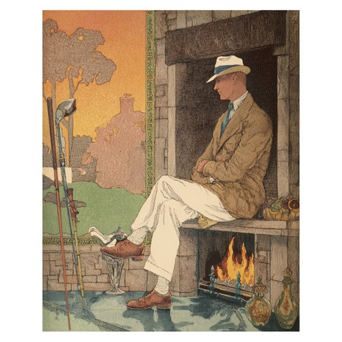 Affiche vintage gentleman - affiche,