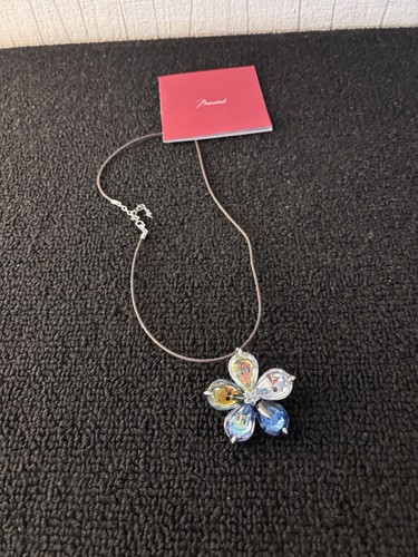 Collier broche psydélic - broche,