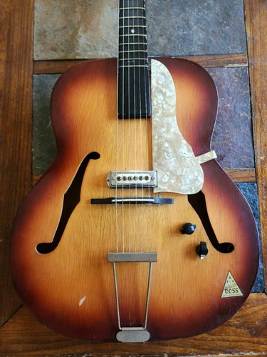 Voss vintage archtop made - , in