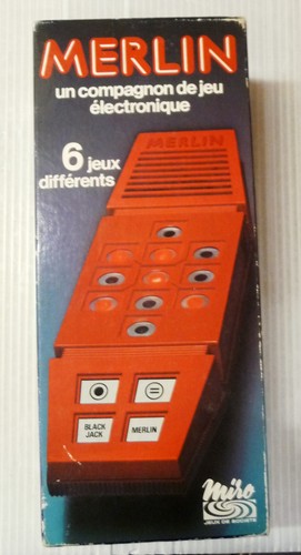 Jeu electronique merlin - electronique, miro