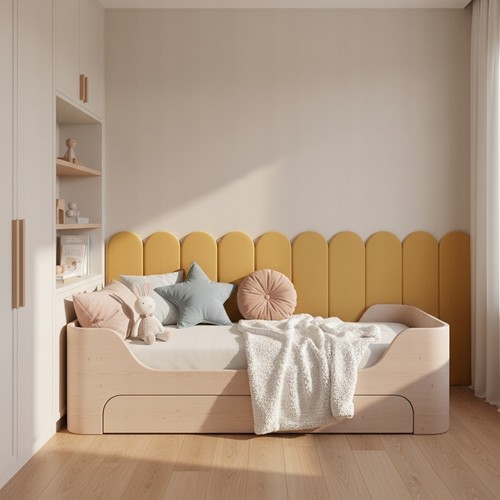 Panneau rembourré coussin