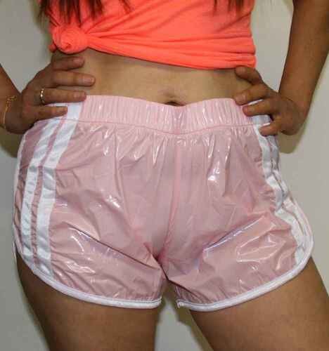 Shorts nylon brillant pvc - nylon,