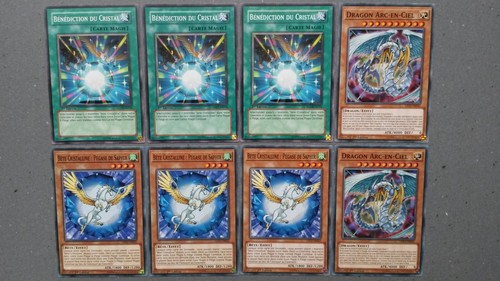 3x bête cristalline - yu-gi-oh!,
