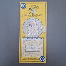 Carte Michelin 60 - 1960 - Le