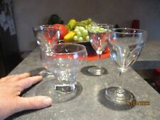 Lot 4 Anciens jolis Verres