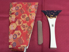 Ensemble étui orange