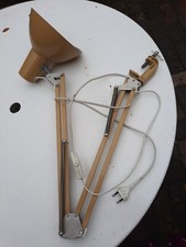 LAMPE DE BUREAU ARTICULÉE VINTAGE. LAMPE STYLE ARCHITECTE.