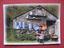++"1004"    CPSM   VIEUX METIER    BERGER  FABRIQUANT SON FROMAGE   PYRENEES