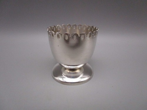 Coquetier ancien métal - coquetier, en