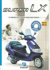 PIAGGIO - SUPER LX - 2000 /  catalogue brochure prospectus dépliant