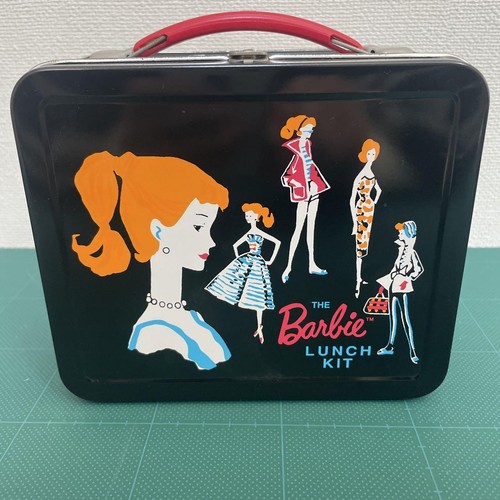 Vintage barbie lunch box tin - vintage,