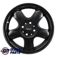 Mini Cooper One R50 R55 R56 Jante En Alliage Noire 15" 5.5J ET:45 6768498