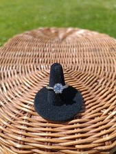 RING Bague en moissanite 