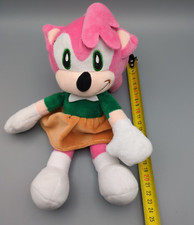 [Rare] Peluche Sonic Amy Rose Sonic Doudou Plush, Sega, Bon état, Avec Ventouse