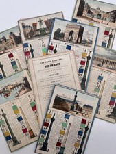 7 Planches Loto des Monuments