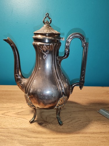Ancienne cafetière métal - ancienne, en