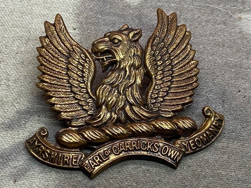 Insigne casquette yeomanry - de,