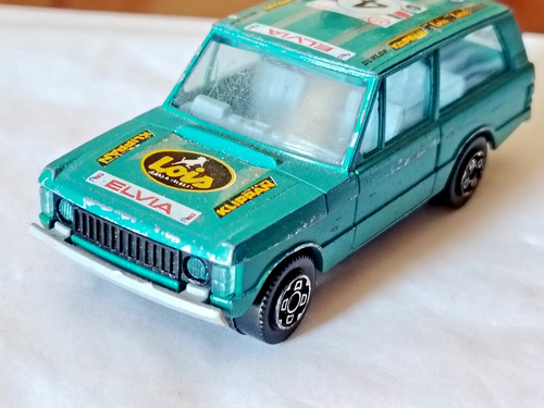 Burago range rover - range, vert