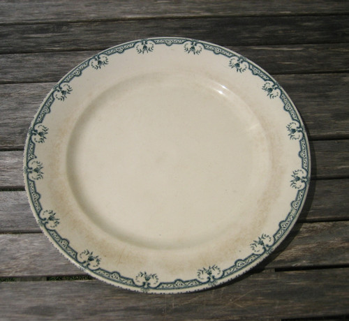 Ancien plat service - plat, de