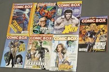 LOT ANCIENNES REVUES MAGAZINES  COMIC BOX BON A TRES BON ETAT