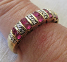 Ancienne bague 59 en vermeil