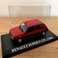 RARE Ixo Miniature Renault Super 5 GTL 1984 Rouge 1/43