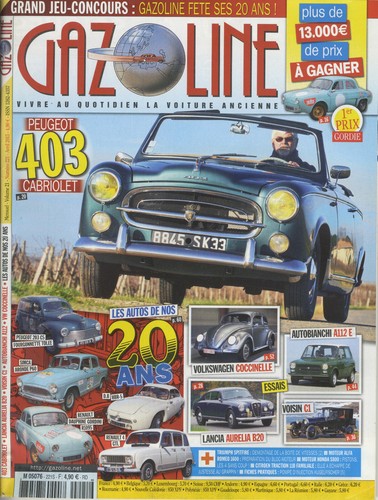 Gazoline 221 2015 403 - n°221,