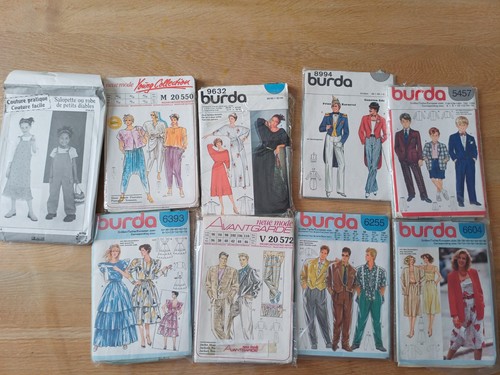 Lot anciens patrons - 9,