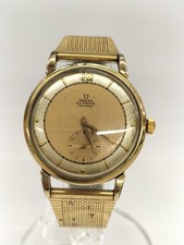 Omega Cal.332 Vintage Or Automatique Montre Hommes Authentique Travail