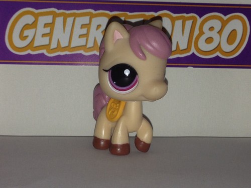Littlest petshop poney creme - littlest,