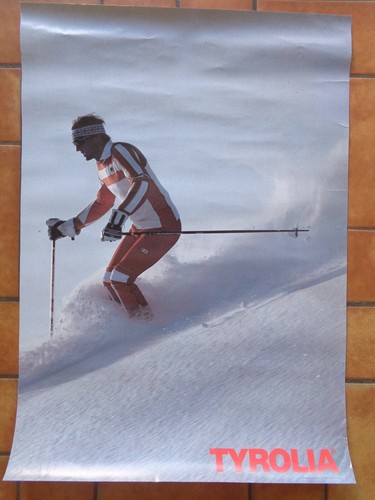 Ski tyrolia affiche - tyrolia,