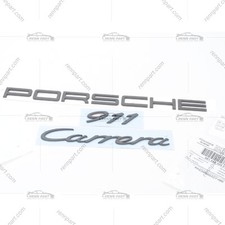 Genuine Porsche Black "Porsche