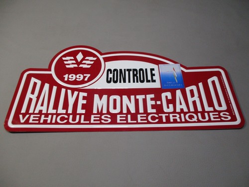 At448 plaque rallye monte - at448,
