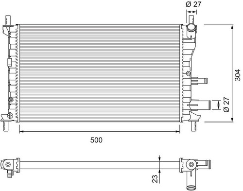 Valeo refroidisseur moteur - valeo,