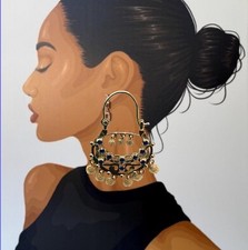 Chic boucles d'oreilles