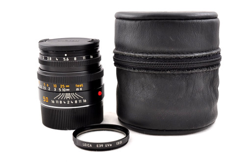 Leica summicron 50mm ver - f2,