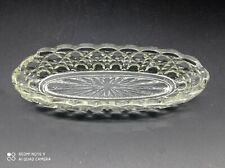 Petite coupelle baguier en cristal de Baccarat modèle Diamants Pierreries,signé.