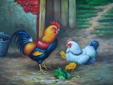 Tableau Peinture Huile sur