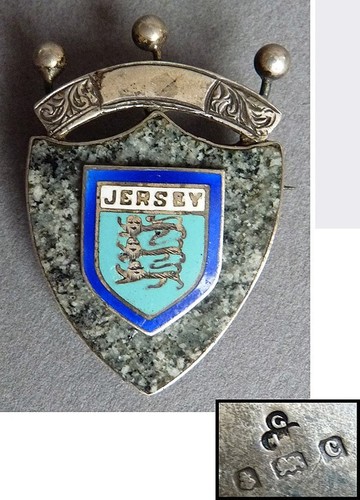 Broche armoiries jersey - de,