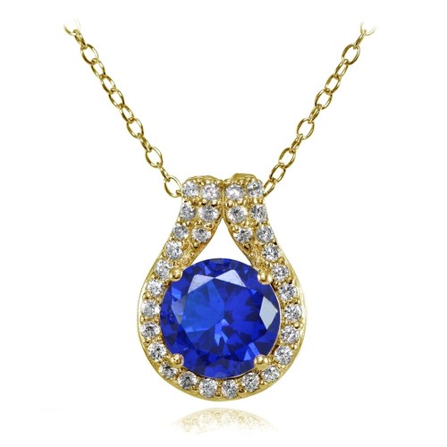 Collier pendentif cercle - pendentif, halo