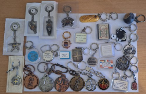 Lot porte cles vintage - lot,