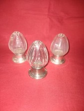 3 Salières Poivrières Ou Saupoudreuse Christofle