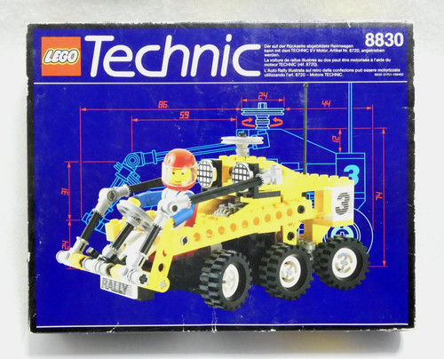 Lego technic 8830 rally - lego,