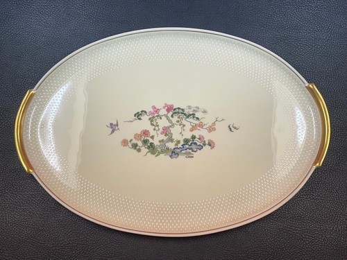 Grand plat oblong ancienne - grand,