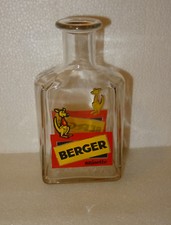 ANCIENNE CARAFE PUB PUBLICITAIRE BERGER ANISETTE PROVENANT D'UN ANCIEN BAR FERME