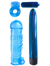 Coffret 4 sextoys bleu Classix - R545120