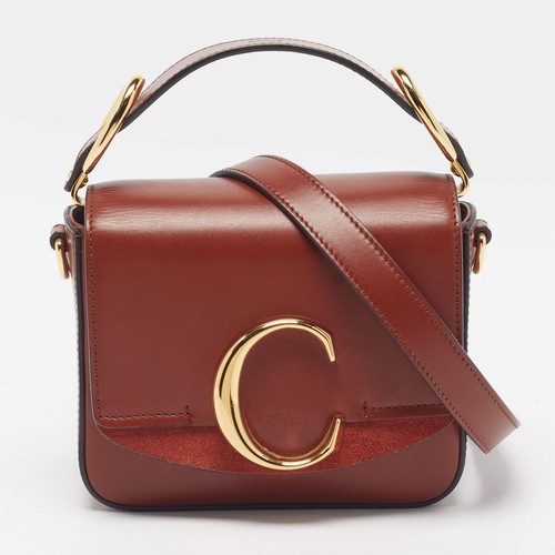 Mini sac chloe cuir - c, en