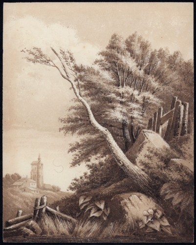 Dessin ancien 19e siècle
