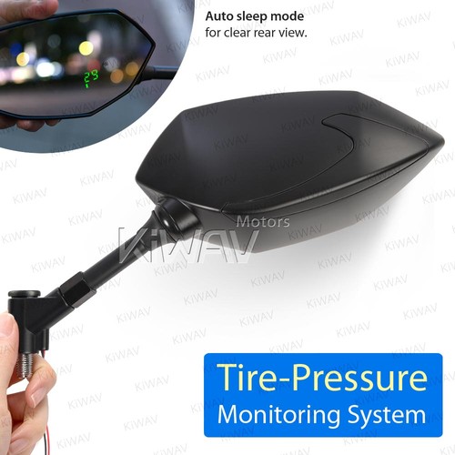 Rétroviseurs noir avec tpms - noir,